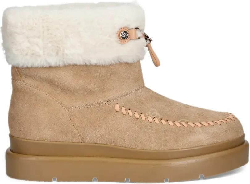 GUESS USA Kenta suede boots Beige