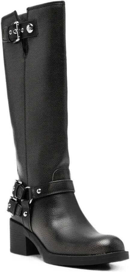 GUESS USA Laarzen met gespdetail Zwart - Foto 3