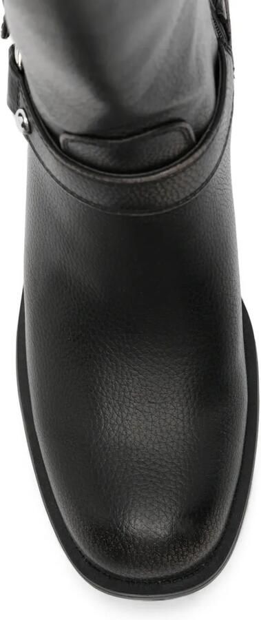 GUESS USA Laarzen met gespdetail Zwart - Foto 4