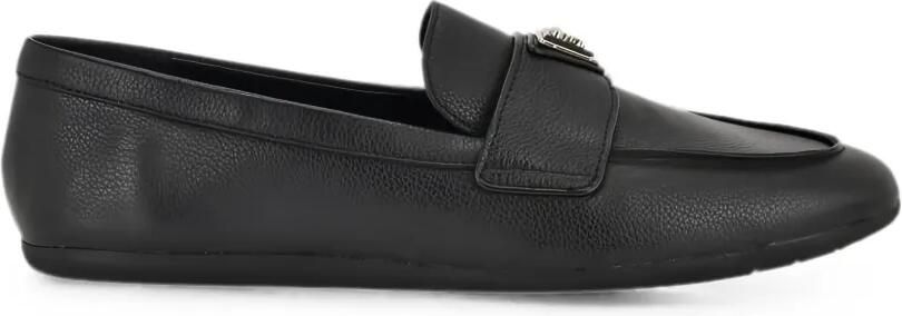 GUESS USA Leren loafers Zwart