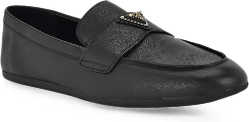 GUESS USA Leren loafers Zwart - Foto 3