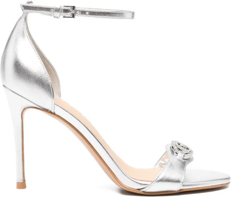 GUESS USA Leren sandalen Grijs