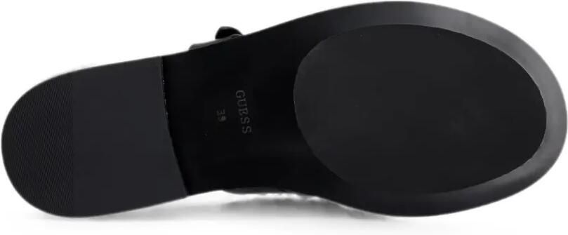 GUESS USA Leren sandalen met gesp Zwart - Foto 4