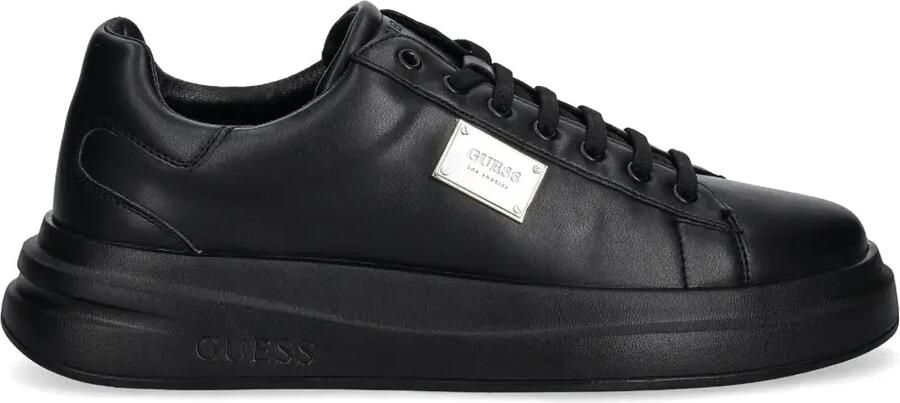 GUESS USA Leren sneakers Zwart