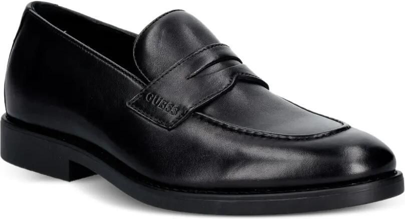 GUESS USA Loafers met logo-reliëf Zwart