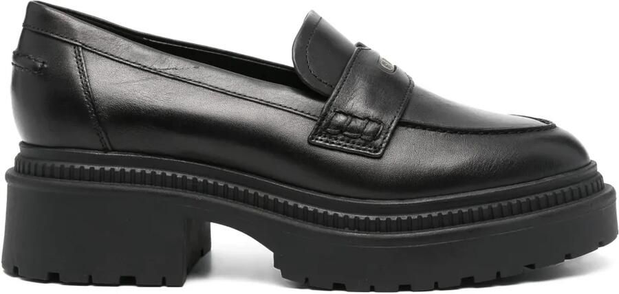 GUESS USA Loafers met logoprint Zwart