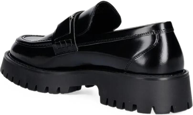 GUESS USA Loafers met profielzool en logo-plakkaat Zwart - Foto 2