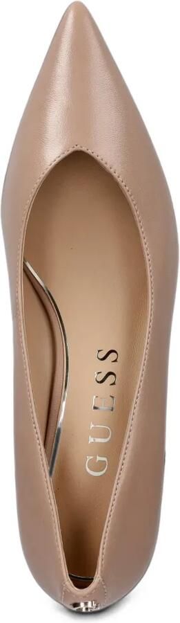 GUESS USA logo-plaque pointed-toe pumps Beige - Foto 4