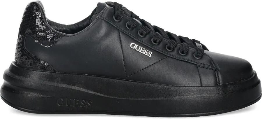 GUESS USA Low-top sneakers met pailletten Zwart