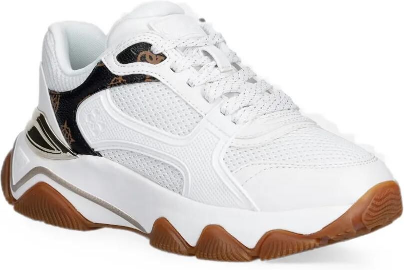 GUESS USA Mazzy hardloopschoenen met logo Wit - Foto 3
