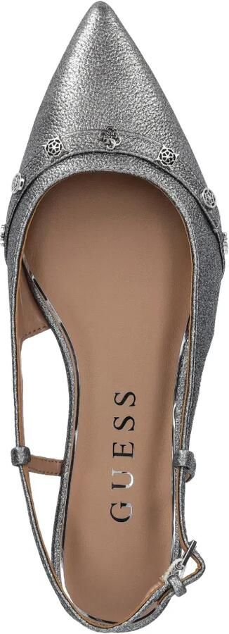 GUESS USA Metallic slingback ballerina's Zilver - Foto 2