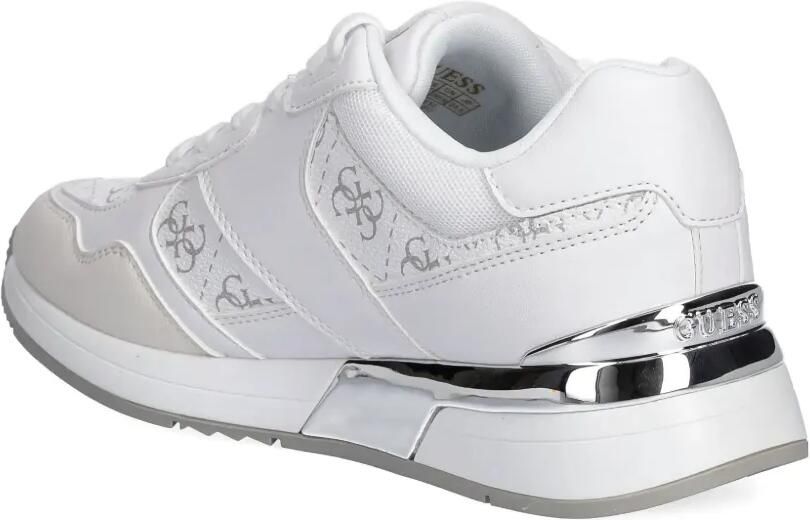 GUESS USA Mickay 4G low-top sneakers met logoprint Wit - Foto 2