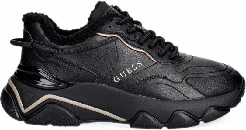 GUESS USA Micola chunky sneakers Zwart - Foto 4