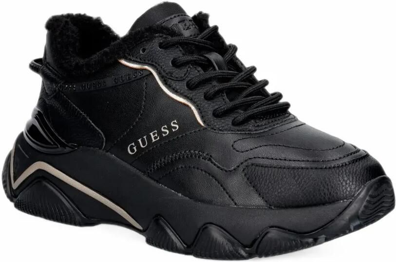 GUESS USA Micola chunky sneakers Zwart - Foto 3