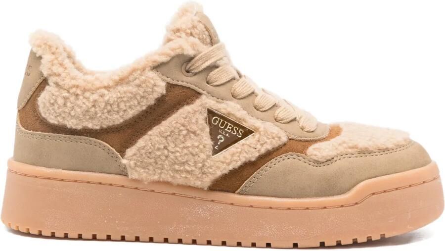GUESS USA Miram sneakers met vlakken Bruin