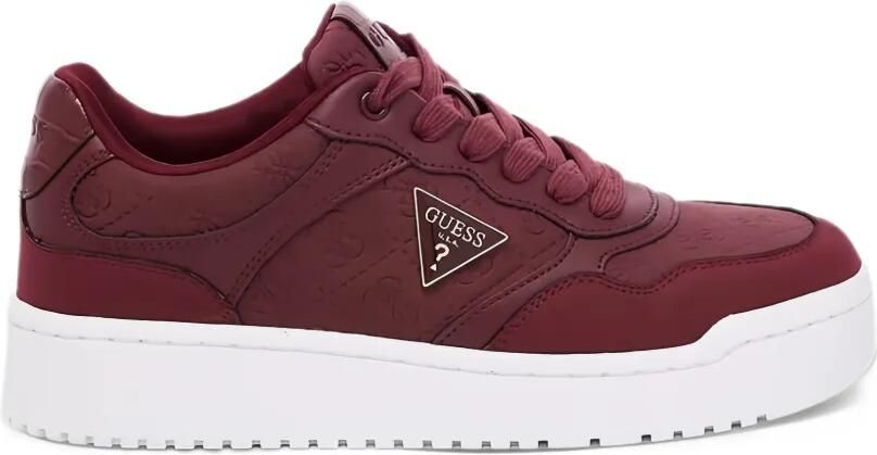 GUESS USA Miram9 logo-embossed sneakers Rood
