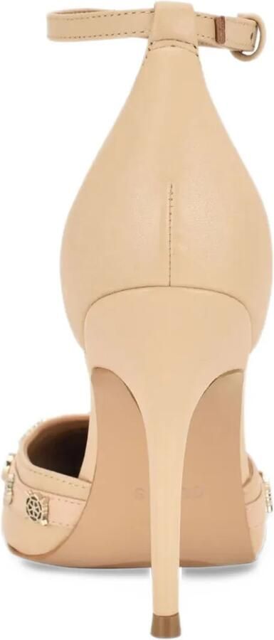 GUESS USA Nanae high heels pointed toe Beige - Foto 2