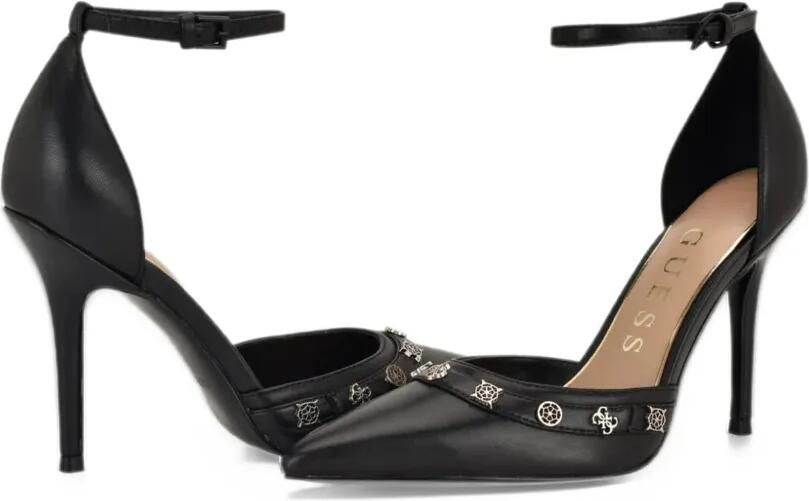 GUESS USA Nanae high-heels pointed-toe pumps Zwart - Foto 2