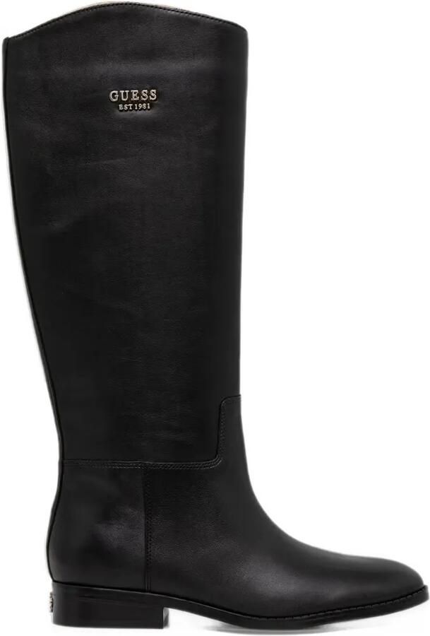 GUESS USA Naure genuine leather boots Zwart