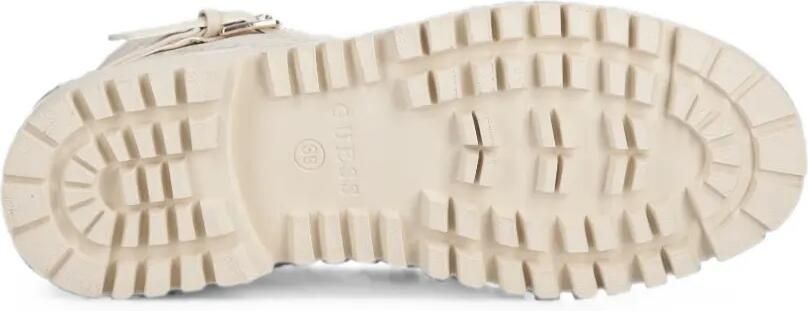 GUESS USA Olanna combat boots met logo Beige - Foto 5
