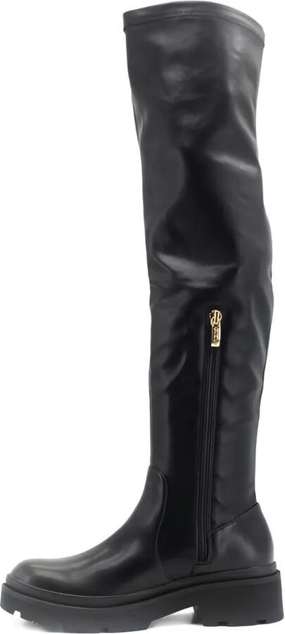 GUESS USA Overknee laarzen met ritsdetail Zwart - Foto 3