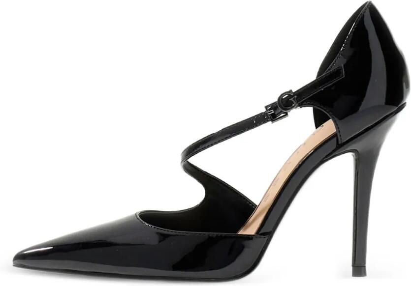 GUESS USA D'Orsay pumps met lakleren afwerking Zwart - Foto 3