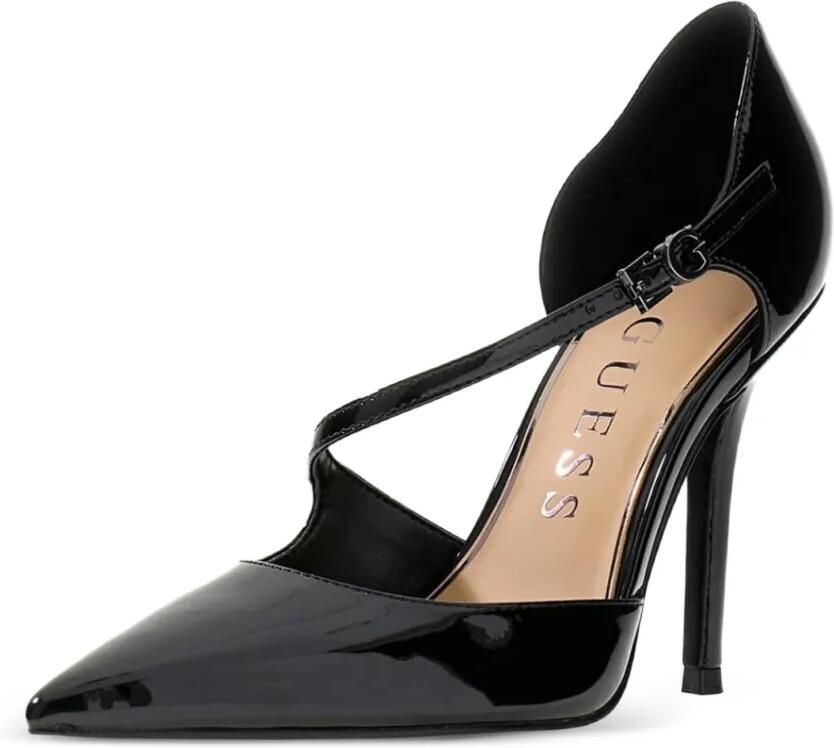 GUESS USA D'Orsay pumps met lakleren afwerking Zwart - Foto 2