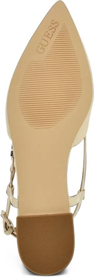 GUESS USA patent-finish Franie ballet flats Beige - Foto 4