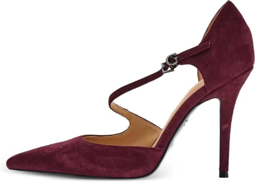 GUESS USA Pumps met puntige neus Rood