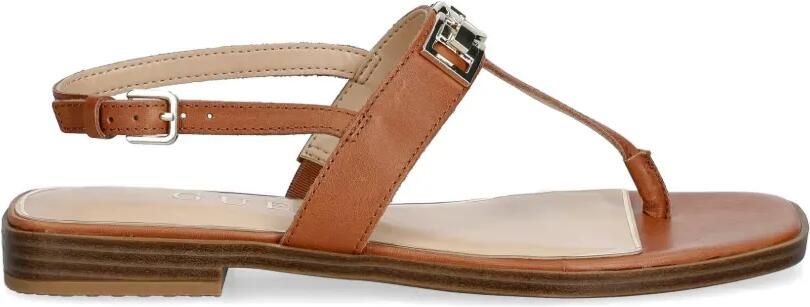 GUESS USA Ramiry genuine leather sandals Bruin
