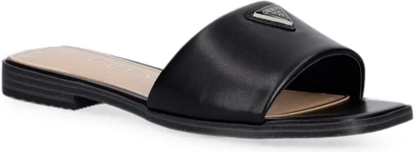 GUESS USA Ramlan slippers met logo-plakkaat Zwart - Foto 5