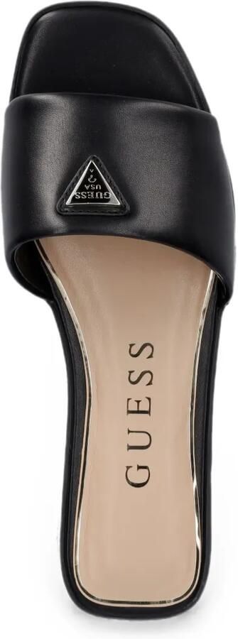 GUESS USA Ramlan slippers met logo-plakkaat Zwart - Foto 2