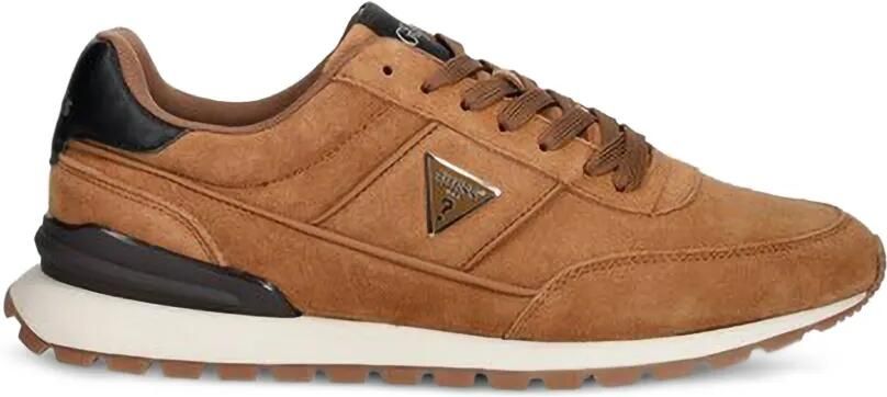 GUESS USA Rexlor sneakers met vlakken en logo-plakkaat Bruin