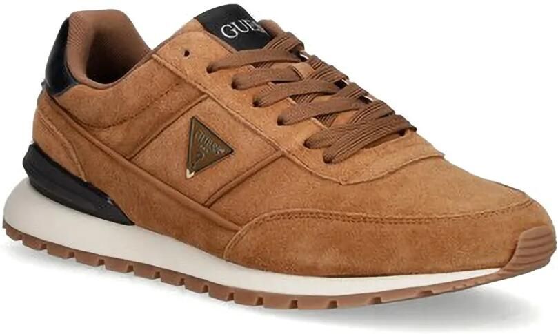 GUESS USA Rexlor sneakers met vlakken en logo-plakkaat Bruin - Foto 3