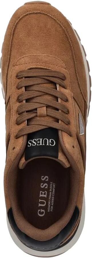 GUESS USA Rexlor sneakers met vlakken en logo-plakkaat Bruin - Foto 4