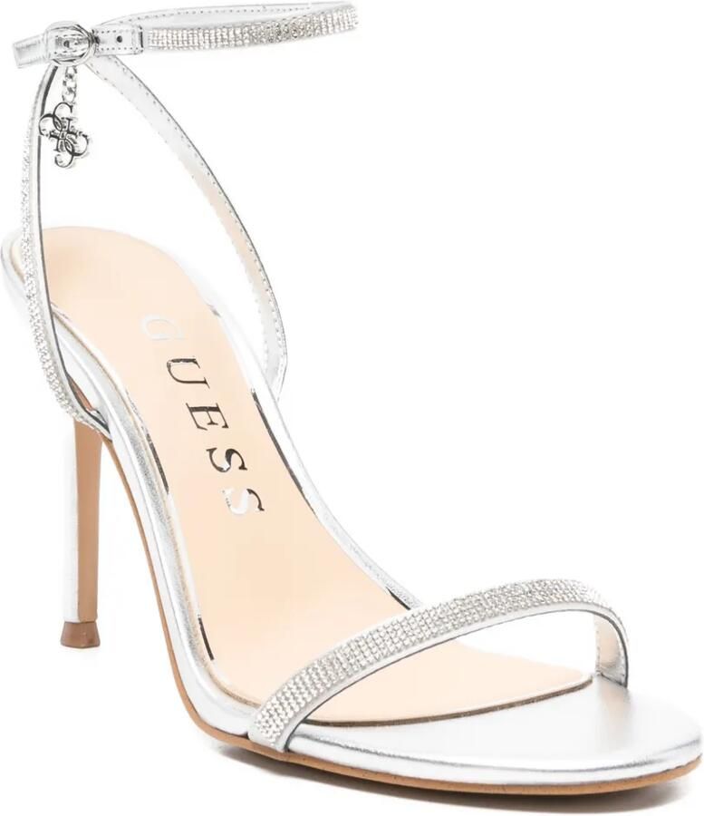 GUESS USA Sandalen met enkelbandje Zilver - Foto 2