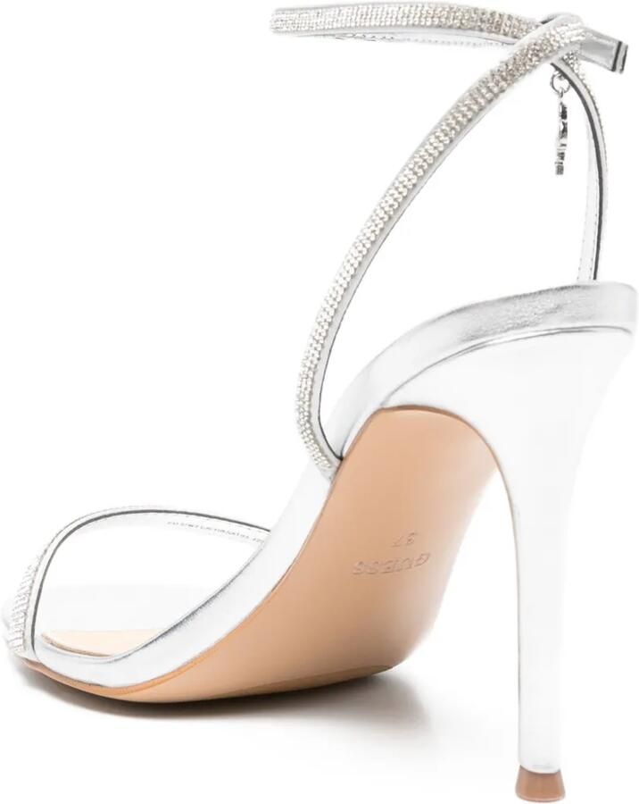 GUESS USA Sandalen met enkelbandje Zilver - Foto 3