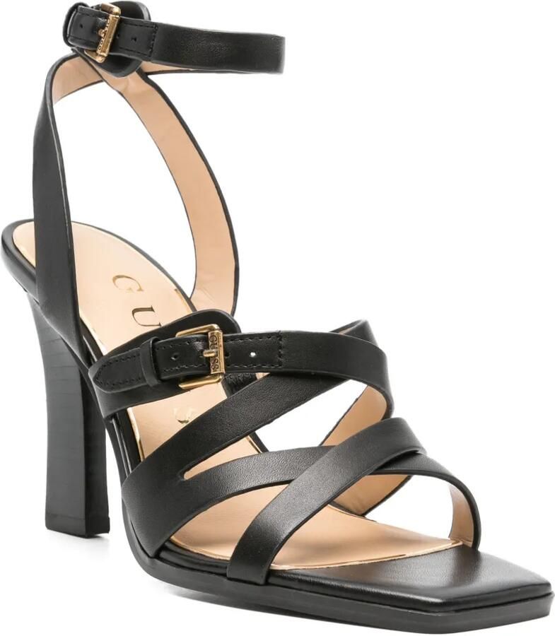 GUESS USA Sandalen met gesp en bandjes Zwart - Foto 3