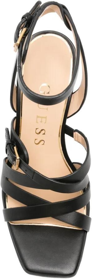 GUESS USA Sandalen met gesp en bandjes Zwart - Foto 4