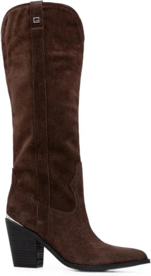 GUESS USA Sashan suède laarzen Bruin