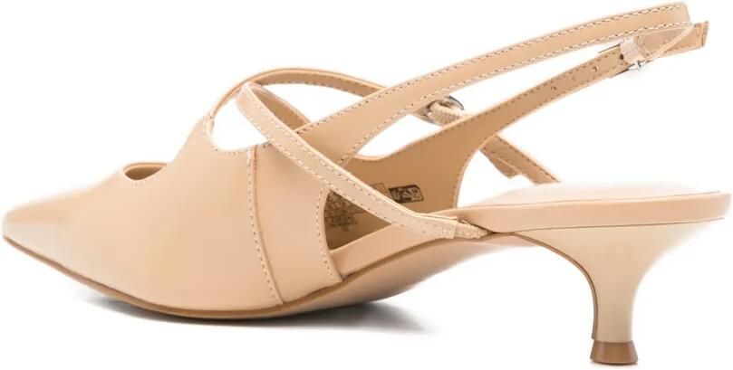 GUESS USA Slingback pumps met puntige neus Beige - Foto 3