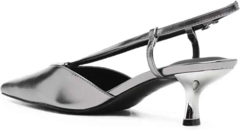 GUESS USA Slingback pumps met puntige neus Zilver - Foto 3