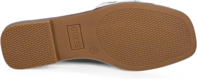 GUESS USA Slippers met logoplakkaat Wit - Foto 4