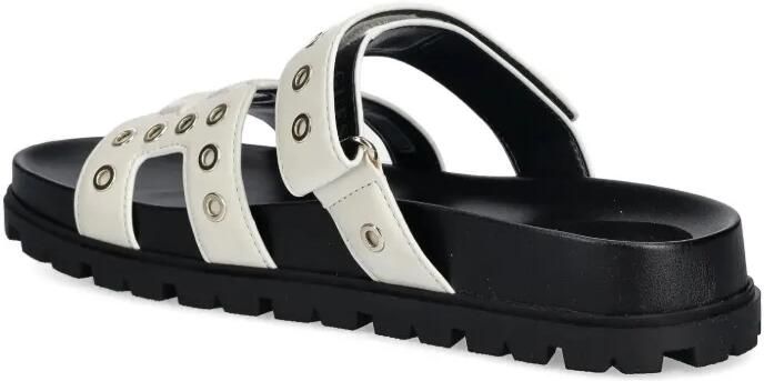 GUESS USA Slippers met ringlets Wit - Foto 5