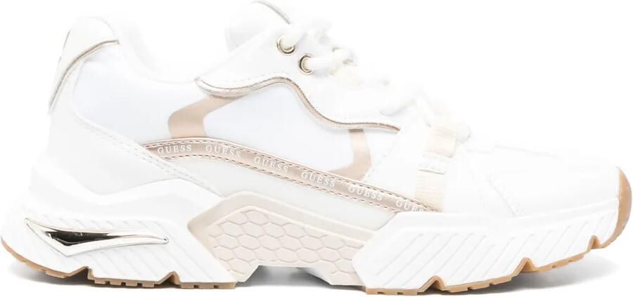 GUESS USA Sneakers met chunky zool Wit