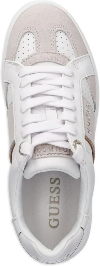 GUESS USA Sneakers met geperforeerde vlakken Wit - Foto 4