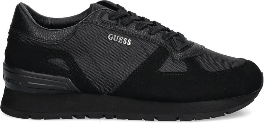 GUESS USA Sneakers met getextureerd vlak Zwart