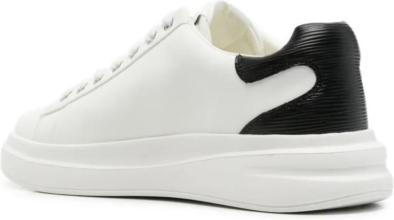 GUESS USA Sneakers met leren vlakken Wit - Foto 2