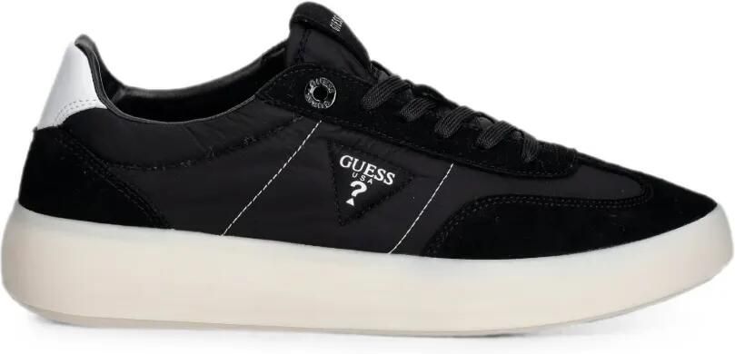 GUESS USA Sneakers met logopatch Zwart