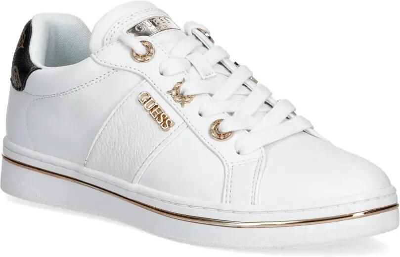 GUESS USA Sneakers met logoplakkaat Wit - Foto 3